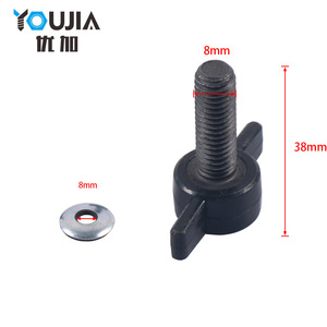 Mushroom Head Bolts 8mm Carbon Steel Black Oxide With Washers For Jeep Roof Mounting - Product Image 5