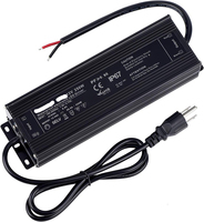 Alimentation LED 12V, transformateur étanche IP67 250W, driver d'alimentation, transformateur basse tension extérieur AC 110-260V vers DC 12V 20.83A