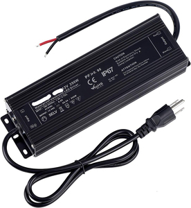 Fuente de Alimentación LED de 12V, IP67 250W, Resistente al Agua, Transformador de Bajo Voltaje <span class=keywords><strong>para</strong></span> Exteriores, AC 110-260V a DC 12V 20.83A - Product Image 5