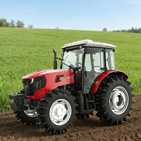 Tracteur XT1204-5D de 4,3 L à moteur haute performance de 118 CV pour les opérations sur les champs humides et secs