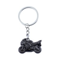 Vente en gros d'accessoires de moto personnalisés de haute qualité, vintage et créatifs, porte-clés en alliage de zinc léger