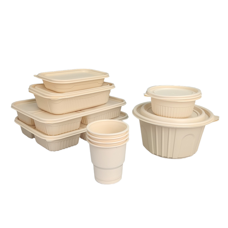 Plant Based Cornstarch Tableware Compostable Disposable