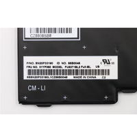Clavier d'ordinateur portable HK-HHT pour Lenovo Thinkpad T490 T495 T480s E480 E490 Clavier US + Rétroéclairé et avec pointeur