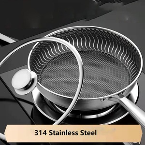 <strong>New</strong> High Quality 316/304 Stainless Steel Nonstick Frying <strong>Grill</strong> <strong>Pan</strong> Steak Skillet Non Stick Fry <strong>Pan</strong> for Restutrant - Product Image 5