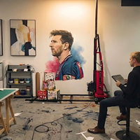 Imprimante murale verticale 3D automatique professionnelle Friankor MK01 à jet d'encre UV pour les entreprises d'art mural