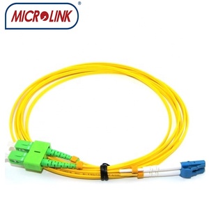 Sợi quang SC APC-LC APC/UPC Duplex/Simplex Jumper FTTH fttb FTTx ứng dụng mạng singe chế độ sợi vá dây dẫn - Product Image 2