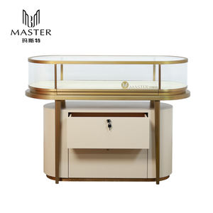 <span class=keywords><strong>Vitrine</strong></span> de magasin de bijoux MASTER anti-poussière et anti-vol avec base de rangement spacieuse pour les boutiques de bijoux et de montres de luxe - Product Image 4