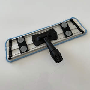 Qingle 2024 con telaio piatto in alluminio 360 mocio 40cm <span class=keywords><strong>60cm</strong></span> facile pulizia in alluminio industriale in cotone telaio <span class=keywords><strong>Mop</strong></span> con Clip - Product Image 3