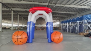Arche de basket-ball géante <span class=keywords><strong>gonflable</strong></span> personnalisée, arche de départ <span class=keywords><strong>gonflable</strong></span> pour événements en plein air - Product Image 5