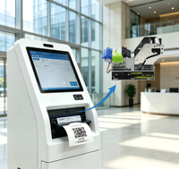 Module d'imprimante thermique de tickets KP-210H 58 mm, imprimante de kiosque intégrée avec coupeur automatique pour machine de paiement de parking en libre-service