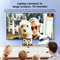 Câble Micro HDMI plaqué or 4K 60Hz 18Gbps 3D UHD, câble haute vitesse, Transmission stable pour caméra, caméscope, tablette, ordinateur portable