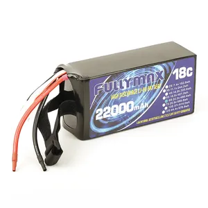 Original fullymax 22000mAh 22.8V 6S LiPO Battery 18C fully max for Big Load Agricultural Drone Hexacopter Octocopter