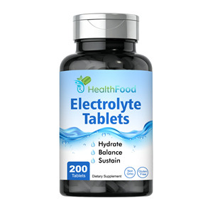 Tabletas de Electrolitos con Cloruro y Magnesio, MOQ Bajo, Mantienen los Electrolitos, Aumentan la Energía, Tabletas de Hidratación - Product Image 1