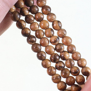 Vietnamese Agarwood <b>Bracelet</b> 216 Beads 4mm White Sand Unisex Traditional Chinese Style Jewelry - Product Image 1