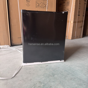Mini Refrigerador Negro de 1.7 Pies Cúbicos (50L), Refrigerador Compacto con Dispensador de Hielo para África, 220V 50Hz, Uso en Hogar, Oficina y Hotel, Ahorro de Energía - Product Image 3