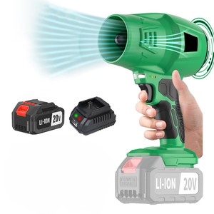 เครื่องเป่าลมไร้สาย DIY 20V ใช้แบตเตอรี่ ขนาดเล็กแต่ทรงพลัง สำหรับทำความสะอาดใบไม้ ปิ้งย่าง รุ่น CB-20S - Product Image 5