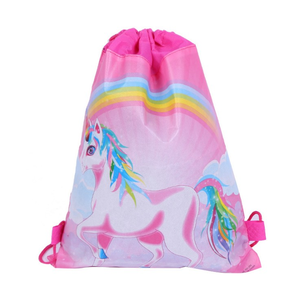 Sac à dos licorne pour enfants, sac cadeau à cordon, sac à dos dinosaure, fournitures de fête, cadeaux pour enfants - Product Image 3
