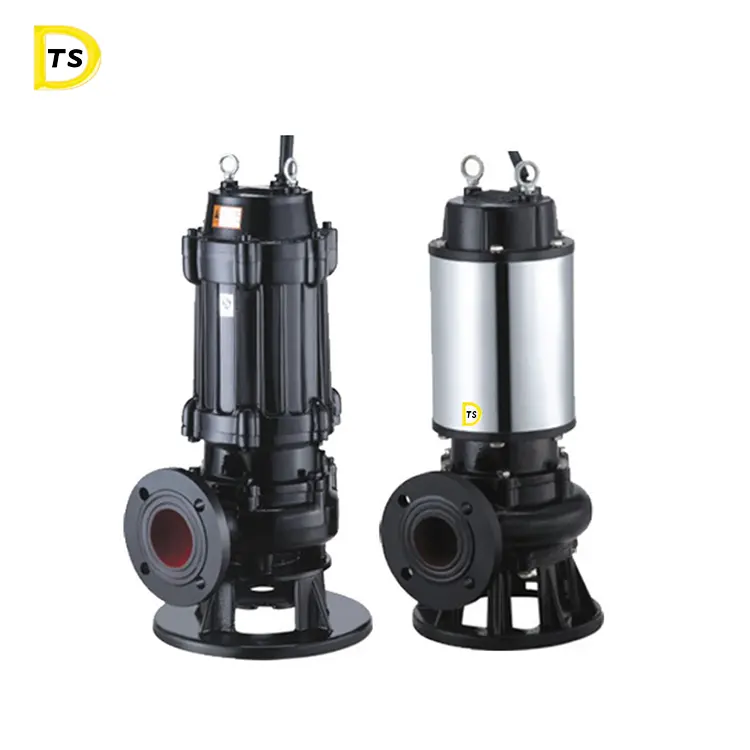 Sewage lifting pump, three-phase 380V submersible pump, mixing and discharging pump