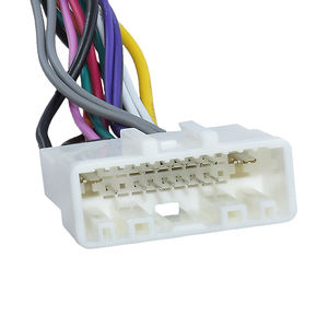 Station Radio de rechange avec câble stéréo ISO, 16 broches, pour Tiida <span class=keywords><strong>D40</strong></span> <span class=keywords><strong>Navara</strong></span> Terra Qashqai Subaru Forester - Product Image 2