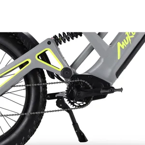 Mukuta Knight, поставка с завода, 1200 Вт, 52 В, 24 дюйма, двухколесный Электрический мини-велосипед с дисковым тормозом, небольшой размер, велосипед для грязи, электрический