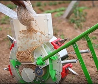 Planteur de Maïs Manuel Portable et Fiable pour la Vente en Gros, Semoir à Soja et Arachide, Machine Manuelle de Plantation de Semences de Maïs