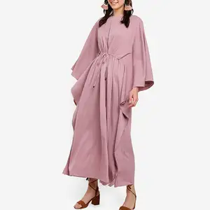 New Design Fashionable Boubou Women Islamic Clothing Istanbul With Dubai Kaftan