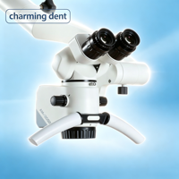 Microscope chirurgical dentaire ALLTION AM2000 à 5 grossissements avec caméra pour traitement endodontique