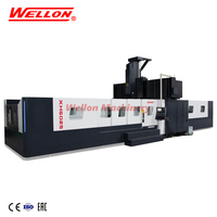 Centro de Mecanizado CNC de Gran Resistencia XH6025, Carrera de Eje X de 6000mm, Husillo BT50, 24ATC, Guías Hiwin de Taiwán, Fresadora de Metal