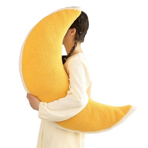 Ins style imbottito morbido giallo stella <span class=keywords><strong>e</strong></span> <span class=keywords><strong>luna</strong></span> cuscino peluche a forma di <span class=keywords><strong>luna</strong></span> cuscino peluche giallo peluche a forma di <span class=keywords><strong>luna</strong></span> cuscino da tiro per arredamento - Product Image 1