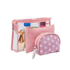 Bolsa de Cosméticos Transparente de PVC con Cierre de Cremallera, Diseño de Letras, Tamaño y Color Personalizables, para Uso Diario - Product Image 3