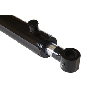 Black Hydraulic Cylinder Rod End Tie Rod Ram Industrial <b>Linear</b> <b>Actuator</b> 1.5x8 Model 16 MPa Pressure - Product Image 2