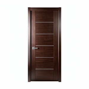 Puerta de Hotel Lisa de Madera, Puerta Interior de MDF Compuesto para Dormitorio, Puertas Interiores de Madera WPC - Product Image 5