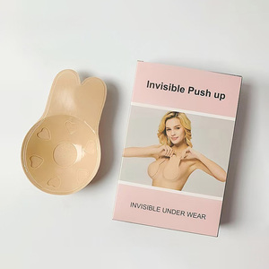 <span class=keywords><strong>Soutien</strong></span>-<span class=keywords><strong>Gorge</strong></span> Push-up Sans Bretelles Sans Coutures Respirant pour Femme, Effet Sexy Invisible, Amplificateur <span class=keywords><strong>de</strong></span> Poitrine, Grandes Tailles, Style Tendance - Product Image 4