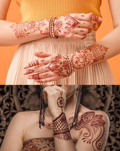 Kit de pochoirs <span class=keywords><strong>pour</strong></span> tatouages temporaires, autocollants de <span class=keywords><strong>tatouage</strong></span> imperméables <span class=keywords><strong>pour</strong></span> le dos de la main, le bras, les adultes et les filles - Product Image 6