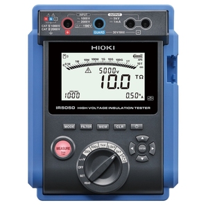 Testeur de résistance d'isolement électronique HIOKI IR5050, mesure de la résistance d'isolement haute tension jusqu'à 5 kV - Product Image 4