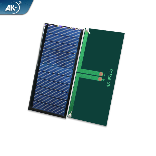 Custom Mini Small 95X45mm Solar Panels Factory Voltage 5.5V Durable and Efficient Product