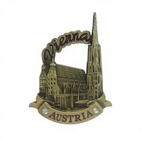 Aimants de réfrigérateur personnalisables sur le thème de l'architecture australienne, souvenirs de voyage en deux couleurs, le meilleur cadeau de voyage