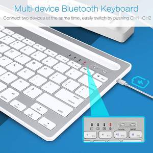 Rechargeable Custom English Arabic Wireless <b>Keyboard</b> <b>bluetooth</b> <b>Keyboard</b> for ipad air 2 - Product Image 5