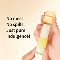 Bâton de parfum solide Ananas Coco à base de cire, application fluide, portable, longue durée, baume parfumé tropical