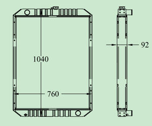 Radiador de Alumínio JSY para Escavadora, Trocador de Calor de Placas Soldadas a Vácuo, Resfriador de Óleo do Motor para Refrigeração de Alta Pressão - Product Image 6