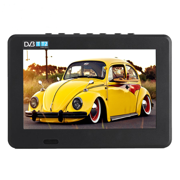 Small Portable TV 7 Inch Mini TV 1500 MAh Battery DVB-T2 / ISDB-T / ATSC Digital Television