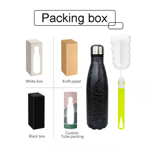 Bouteille d'eau en acier inoxydable Topnovo à double paroi 500 ml, nouveaux produits 2025, avec logo personnalisé, vente en gros en vrac, bouteilles d'eau de sport - Product Image 6