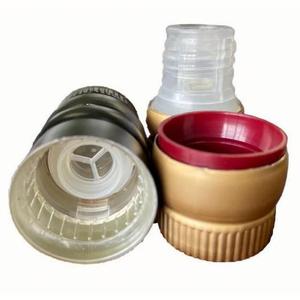 Capsules composites de forme spéciale, direct usine, 31x52mm, en aluminium-<span class=keywords><strong>plastique</strong></span> pour vin, spiritueux et assaisonnements - Product Image 2