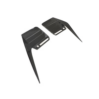 Conduits d'air arrière en fibre de carbone G87 M2, surface époxy hautement polie pour BMW G87 M2 Base Coupé 2 portes 2023-2024 (séparateur de pare-chocs arrière)