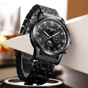 <span class=keywords><strong>Montre</strong></span> <span class=keywords><strong>à</strong></span> quartz <span class=keywords><strong>à</strong></span> trois aiguilles et six affichages, bracelet en acier, étanche, pour jeunes, loisirs, hommes et femmes, <span class=keywords><strong>montre</strong></span> de bureau - Product Image 5