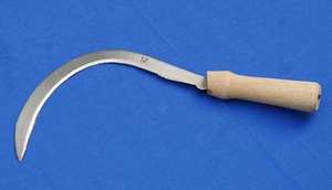 High Quality Oil Palm Sickle for Garden and Agriculture Hand Held Steel Farming Hh-35 1.Garden Hand <b>Tool</b> Cut Pruning Knife Peru - Product Image 6