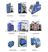 PUR-030TP Machine à colle thermofusible Machine à coller les boîtes automatiquement et plieuse-colleuse avec de bonnes performances compatible avec Nordsons