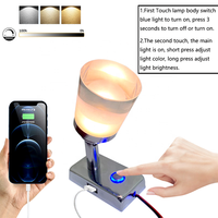 Lampes de lecture 12 volts 12v LED Spot Lampe de lecture USB Caravan RV Light