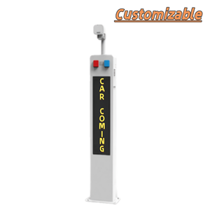 Denetimsiz Kavşaklar İçin Radar Dedektörlü Akıllı Yaya Güvenlik Uyarı Cihazı, Araçları Otomatik Olarak Algılar - Product Image 1