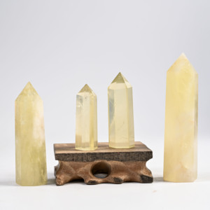 Tour en cristal naturel en gros : Obélisque de citrine, pointe de quartz brut pour l'artisanat et la décoration intérieure - Product Image 4
